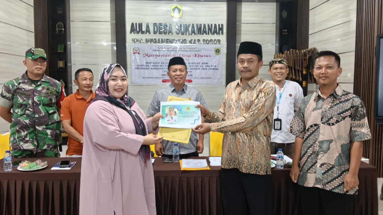 Musyawarah Desa Khusus Penetapan Keluarga Penerima Manfaat (KPM) Bantuan Langsung Tunai Dana Desa (BLT DD) Tahun Anggaran 2026 dan Perubahan Anggaran Pendapatan dan Belanja Desa (APBDes) Tahun Anggaran 2026