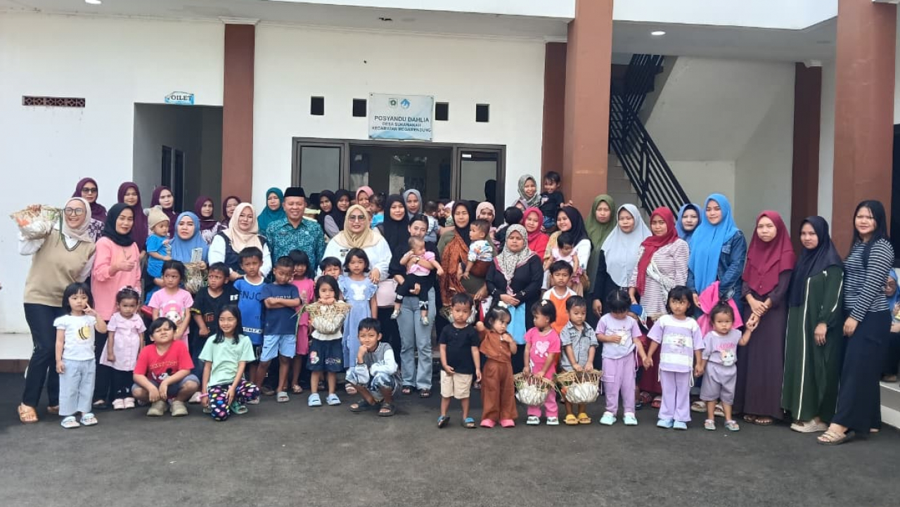 Peringati Hari Posyandu Nasional Tahun 2026, Desa Sukamanah Gelar Pelayanan Serentak di Posyandu Dahlia