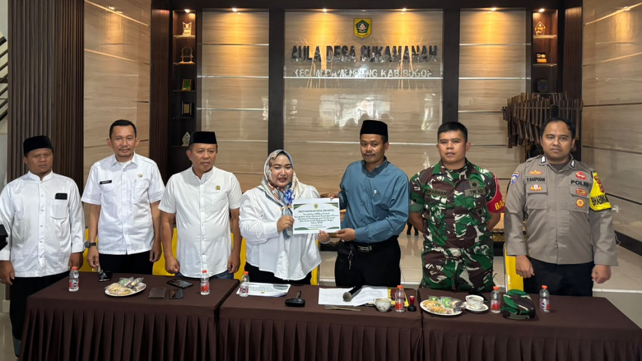 Sinergi Membangun Desa, Pemdes  dan BPD Sukamanah Gelar Musdes Perubahan APBDes Tahun Anggaran 2026