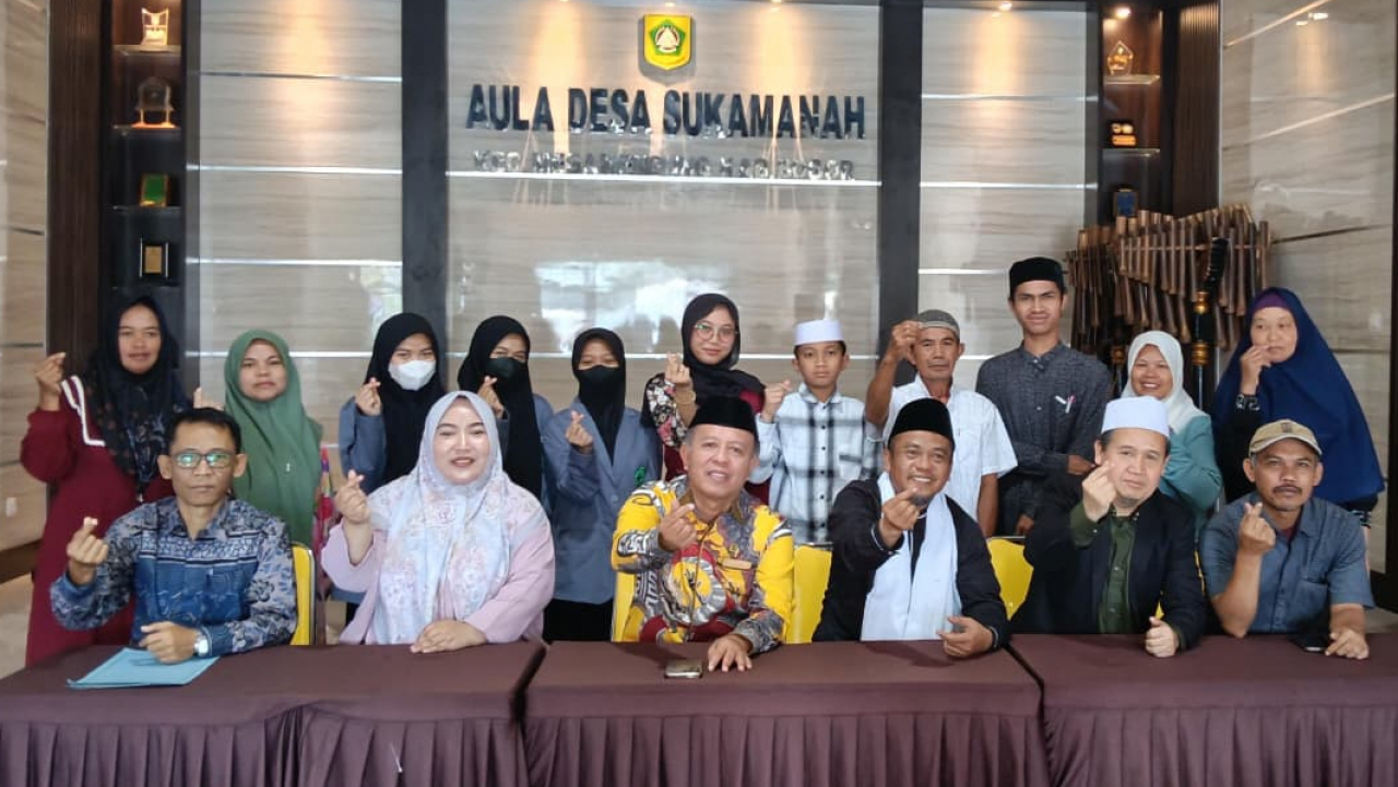 Mencetak Generasi Ulama : Pemdes Sukamanah Gelar Rapat Program Desa Sukamanah Mencetak Sarjana Tahun 2026 Bersama Kiyai, Orangtua Santri, dan Para Santri