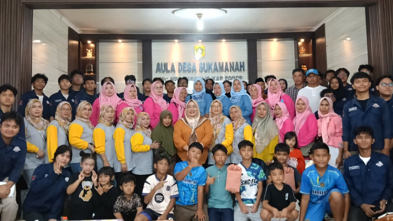 Hari Kedua Pengabdian Masyarakat Teknik Mesin UNJ di Sukamanah : Edukasi Pengolahan Sampah HIngga Pentas Seni Anak-Anak