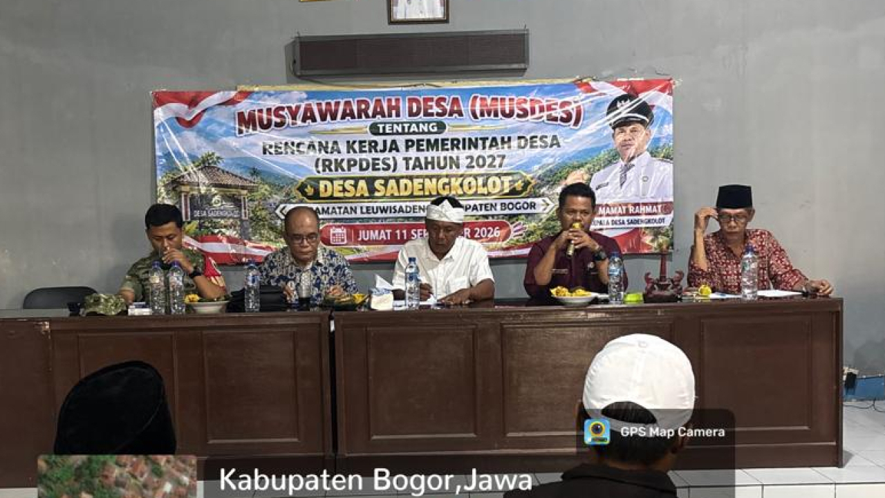 Musdes Desa Sadengkolot Bahas RKPDes Tahun 2027