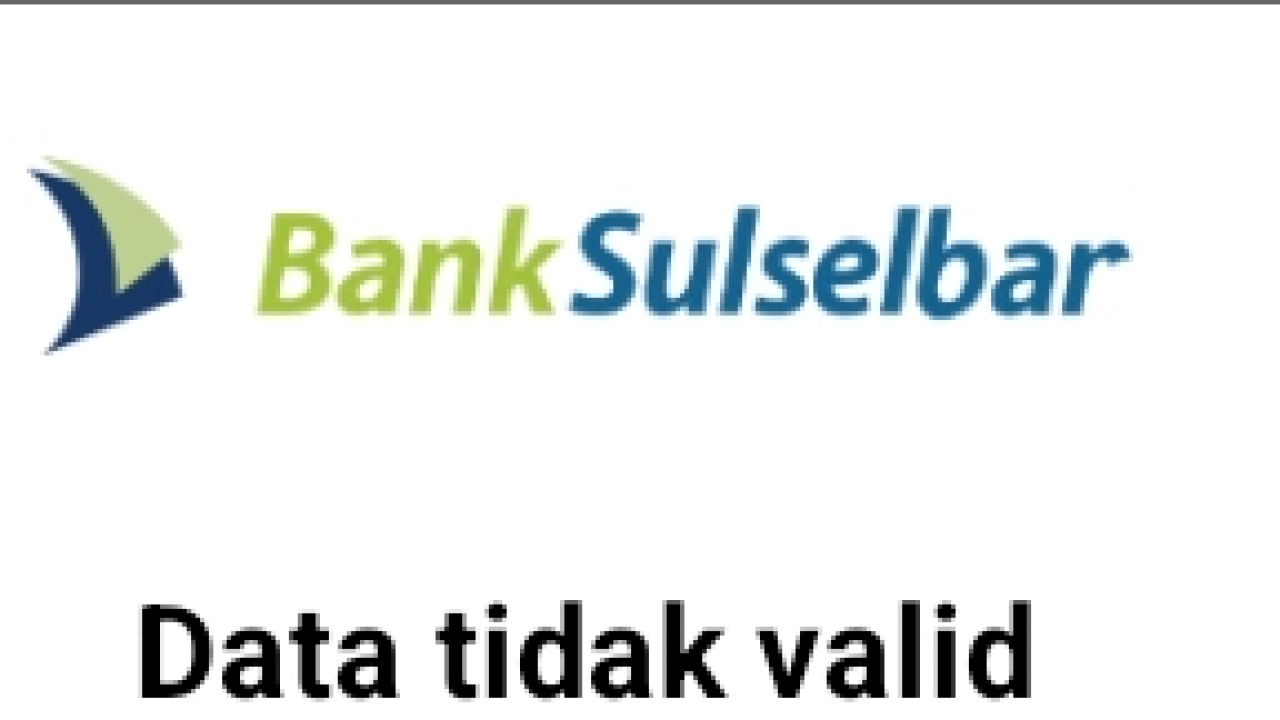 Registrasi sulselbar mobile data tidak valid