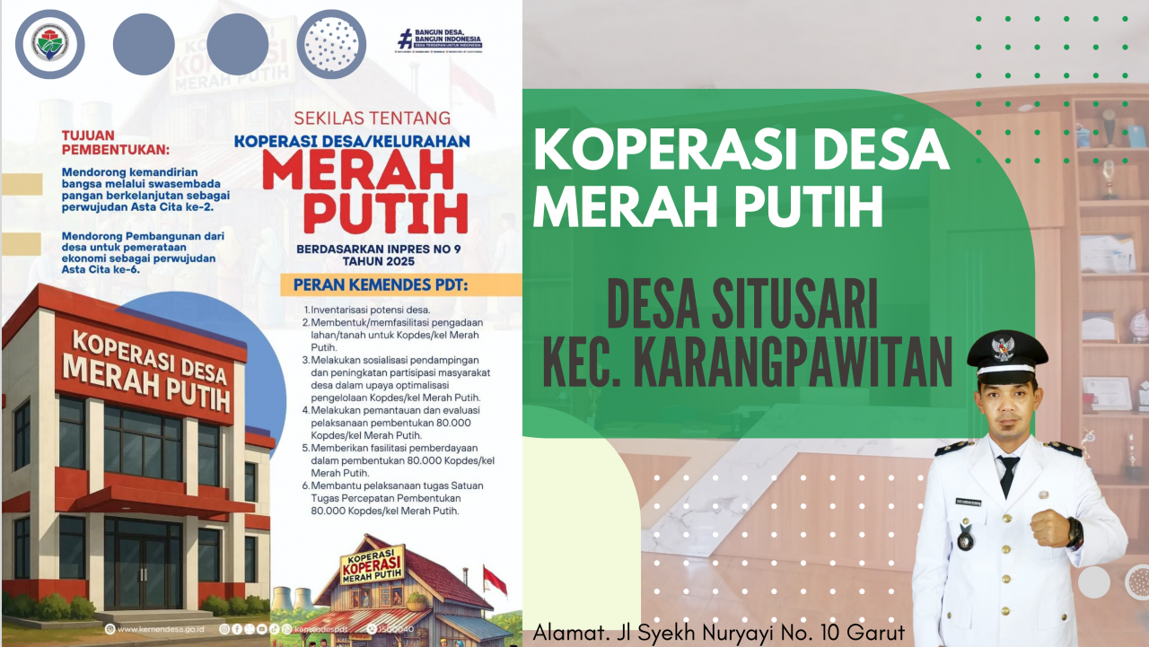 Desa Situsari Siap Bentuk Koperasi Desa Merah Putih Demi Kesejahteraan Warga