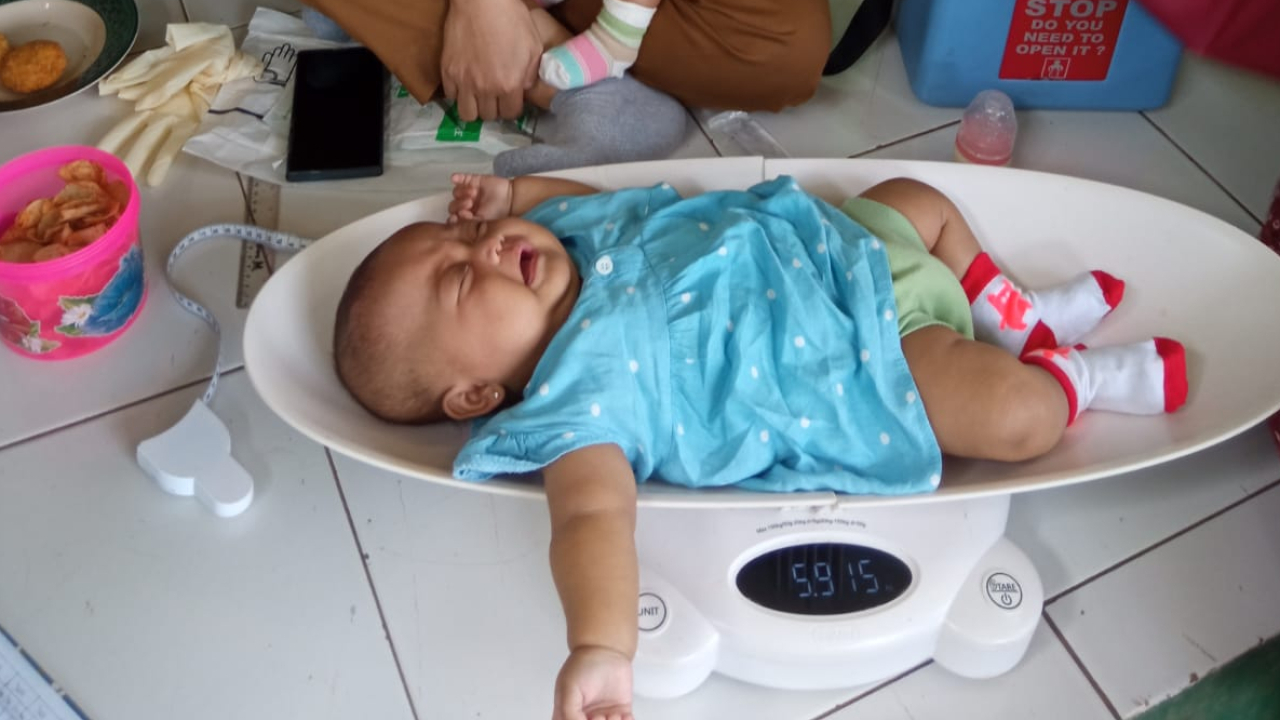 Kegiatan Posyandu Desa Peundeuy Garut Berjalan Lancar Tertib