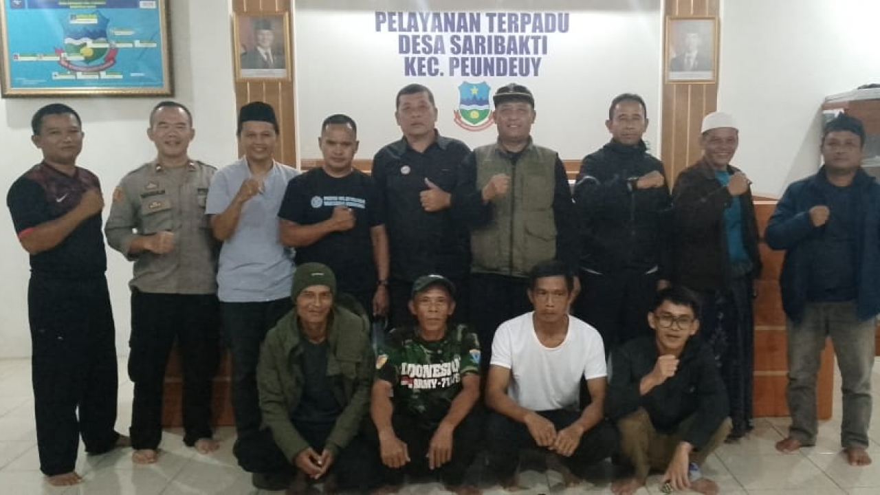 Kegiatan Forkopimcam dan Pemerintah Desa Saribakti
