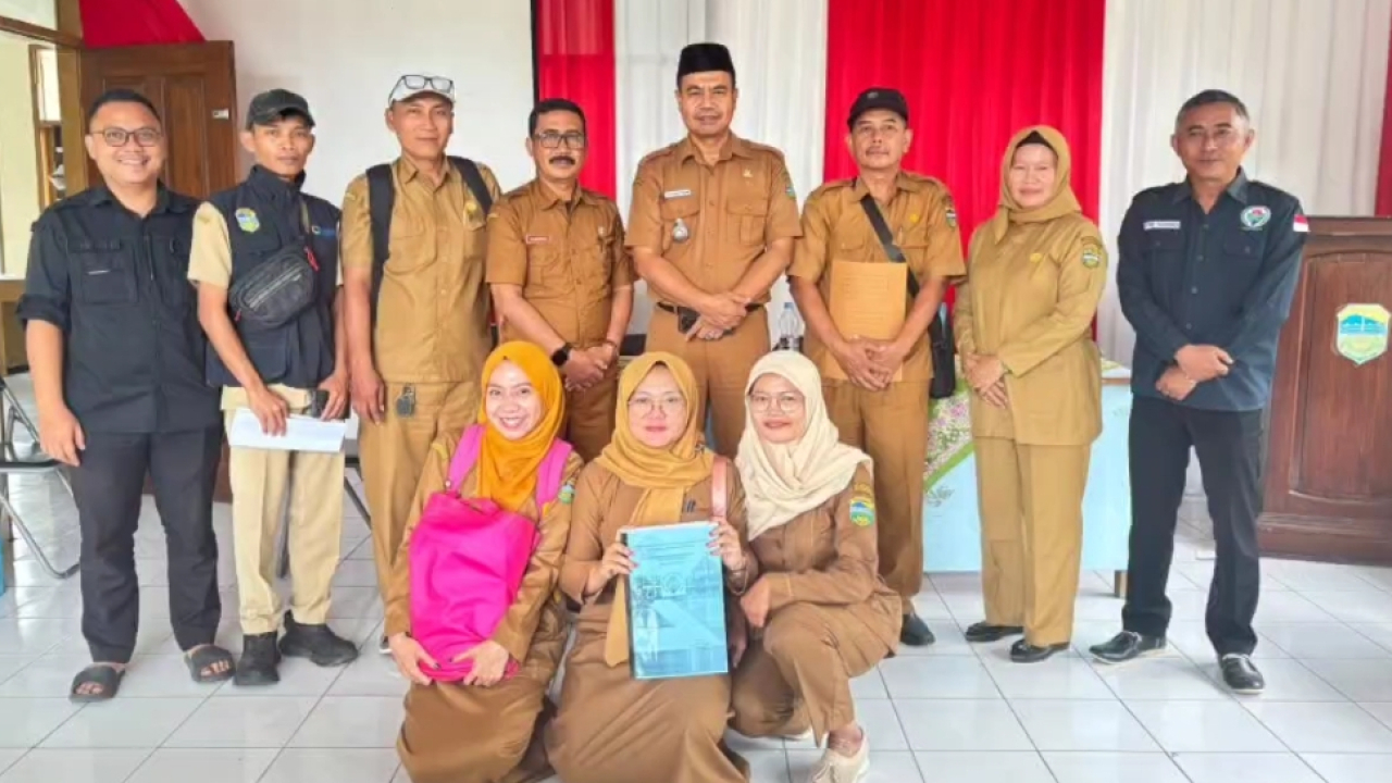 Tingkatkan Akuntabilitas, Kecamatan Cikalong Gelar Monev Dana Desa dan ADD Tahap I Desa Cikalong