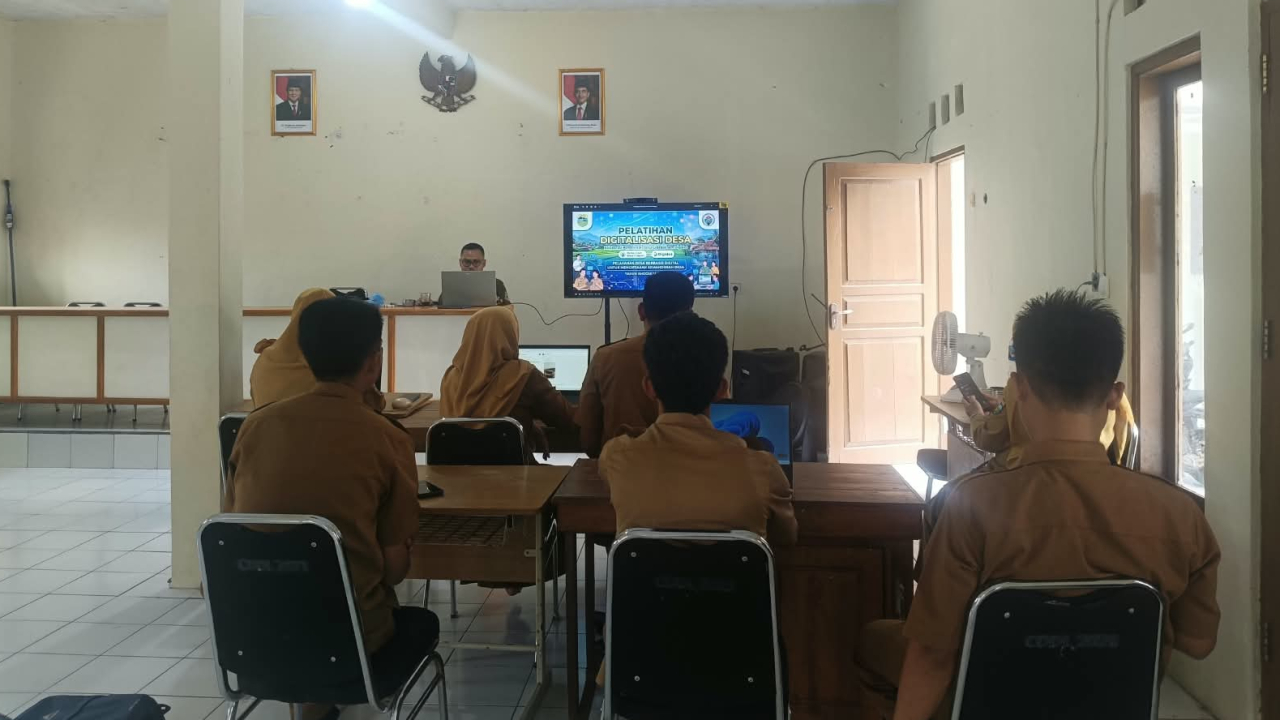 Tingkatkan Kualitas Pelayanan Publik, Pemerintah Desa Cidadali Gelar Pelatihan Digitalisasi Desa