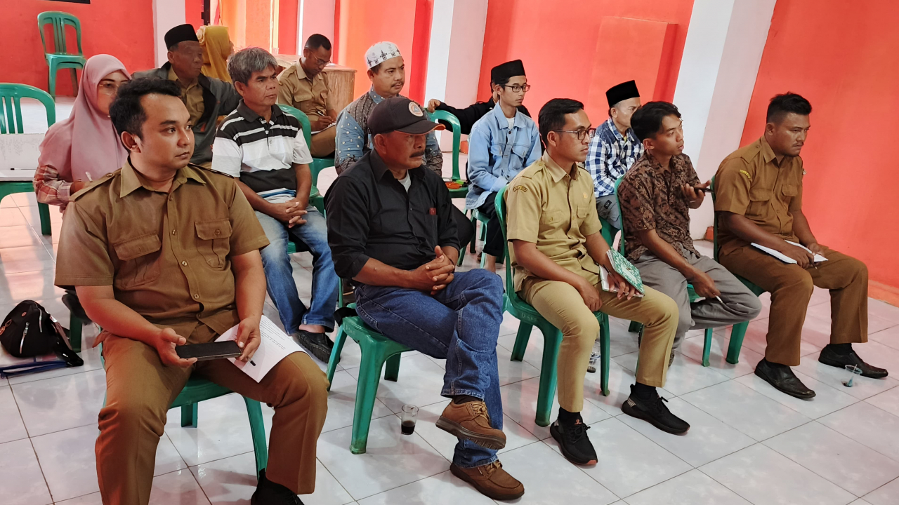 Pra Musyawarah Desa Khusus Persiapan Pembentukan Koperasi Desa Merah Putih di Sukasukur