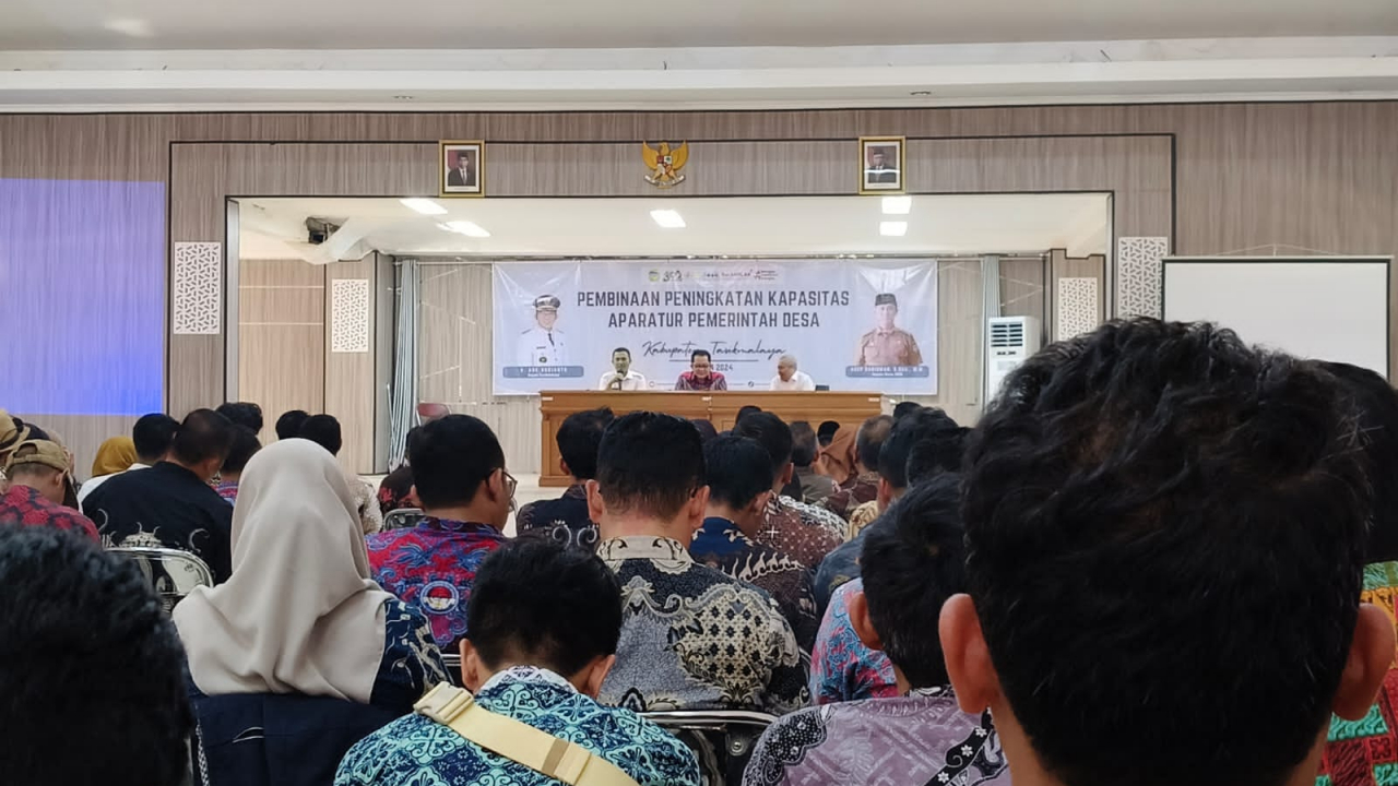 Pelatihan Peningkatan Kapasitas Pemerintah Desa di BKPSDM Ciawi Kabupaten Tasikmalaya