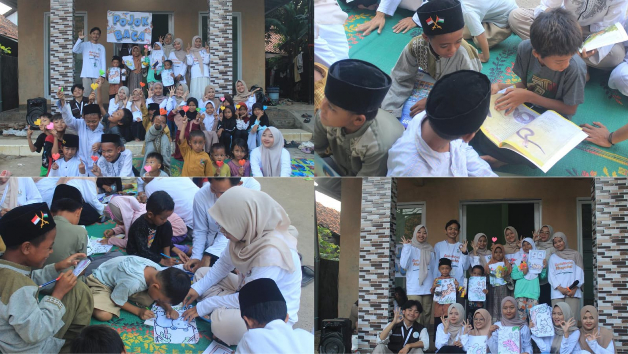 Kelompok 30 KKN UIN Siber Syekh Nurjati Cirebon Hadirkan “Pojok Baca v2” di Desa Setupatok