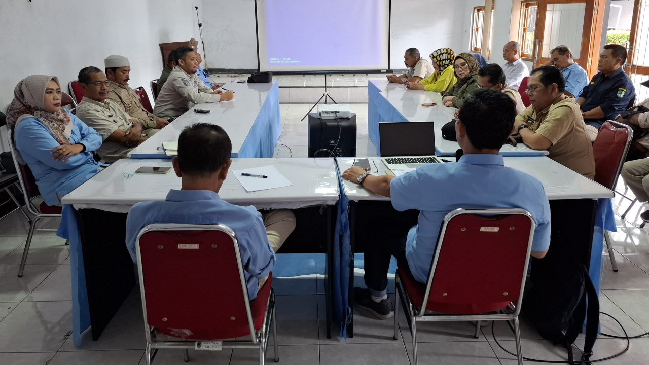 Desa Sukamukti Ikuti Rakor Kecamatan Cikijing Februari