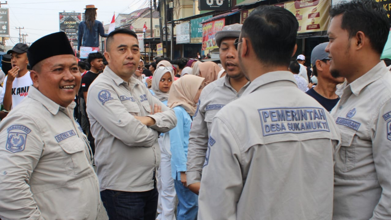Meriahnya Karnaval HUT RI Ke-80 di Desa Sukamukti, Kecamatan Cikijing
