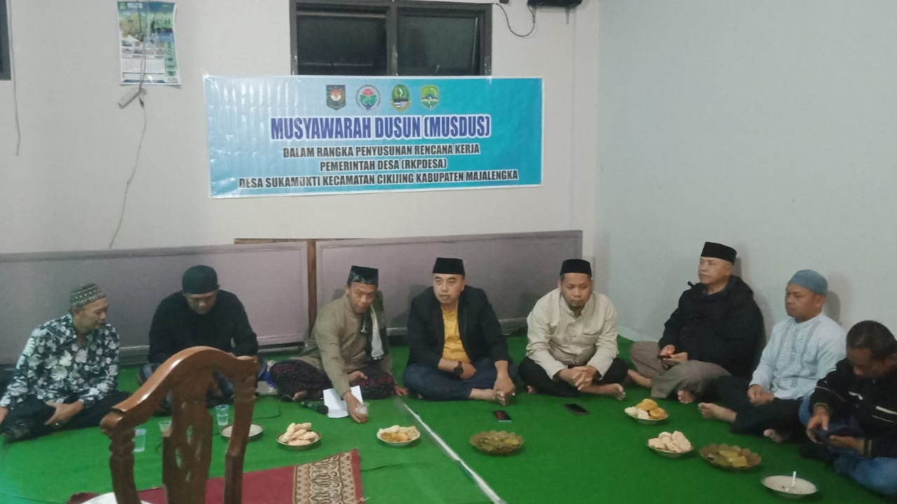 Musyawarah Dusun Sukaraos: Menjaring Aspirasi Masyarakat untuk RKPDesa Sukamukti 2026