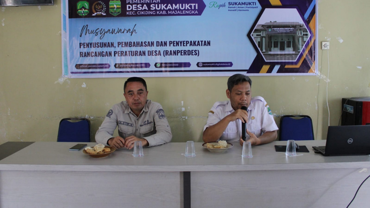 Ranperdes Sukamukti: Musyawarah BPD Wujudkan Peraturan Desa