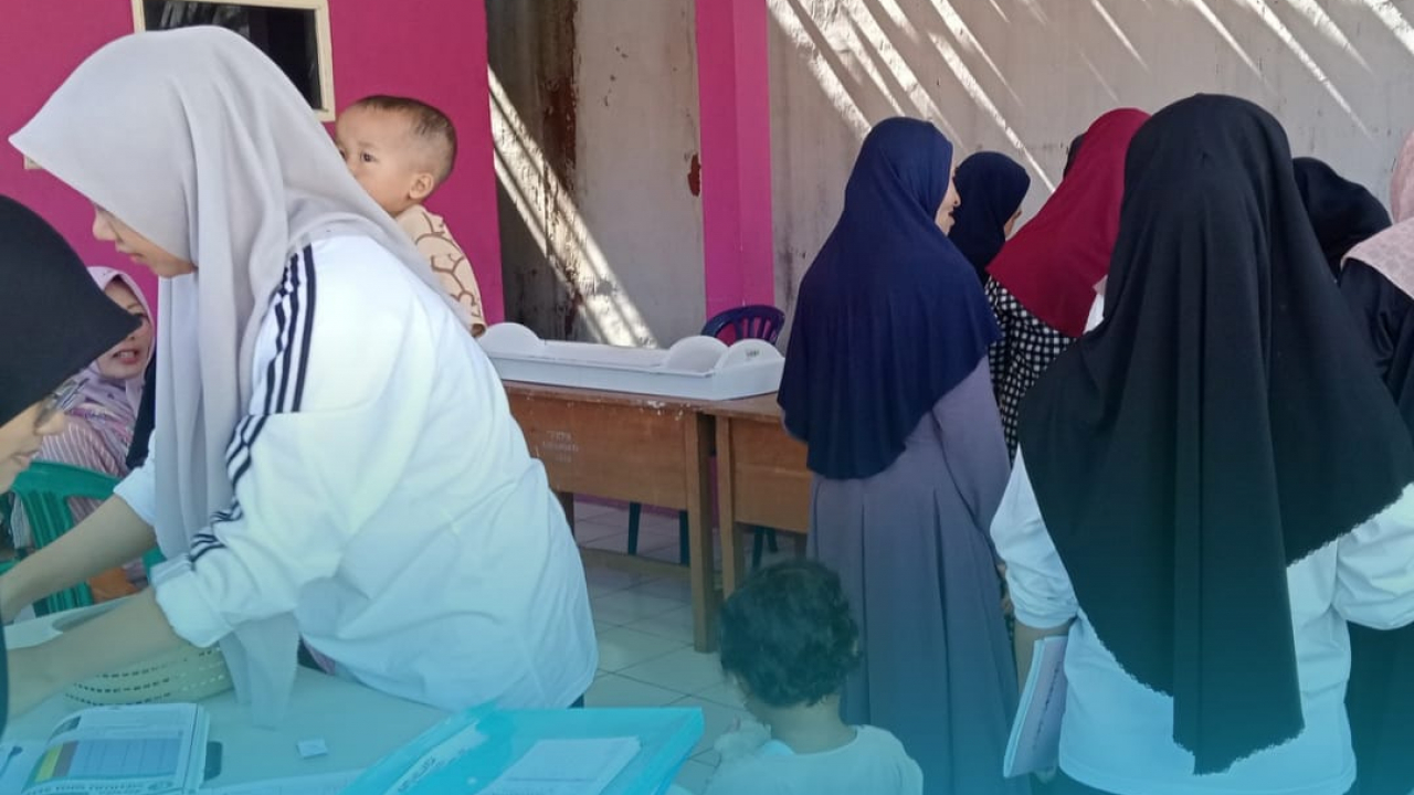 Posyandu Mawar IV Sukses Digelar di Sukamukti