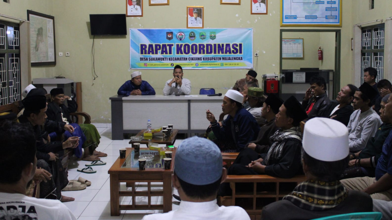 Siap Sambut Ramadan, Desa Sukamukti Gelar Musyawarah Bersama Lembaga Desa