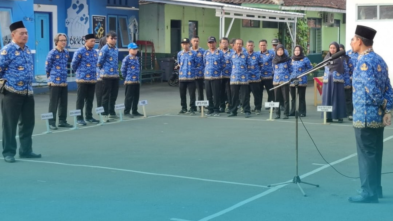Apel Bersama Cikijing Bulan Maret: Sinergi Instansi Tingkatkan Pelayanan
