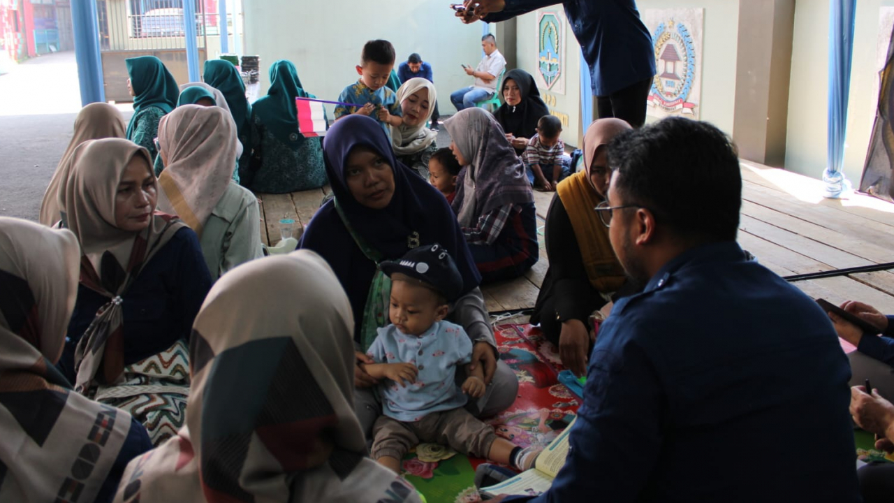 Puskesmas Cikijing Laksanakan Screening Tumbuh Kembang Anak di Desa Sukamukti Bertepatan dengan Kunjungan Ketua TP PKK Kabupaten Majalengka