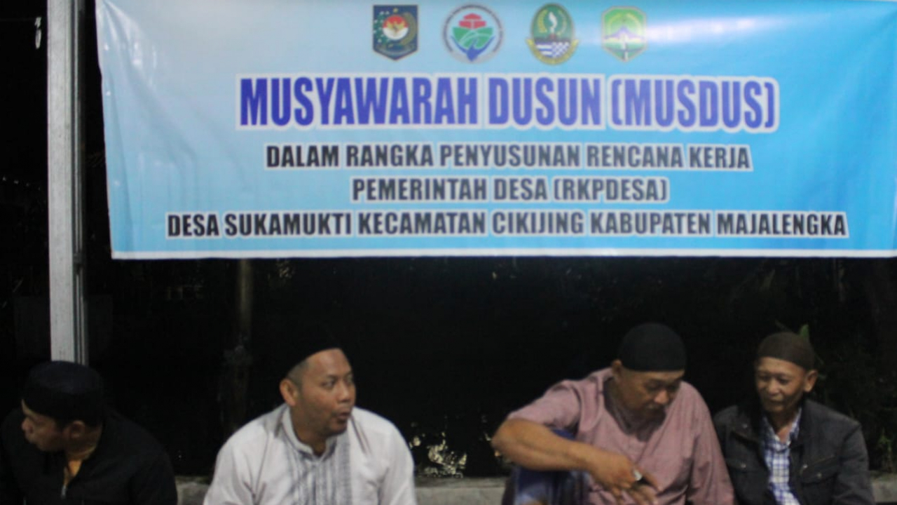 Musyawarah Dusun Sukaraos dalam Rangka Penyusunan RKPDesa Sukamukti Tahun 2026
