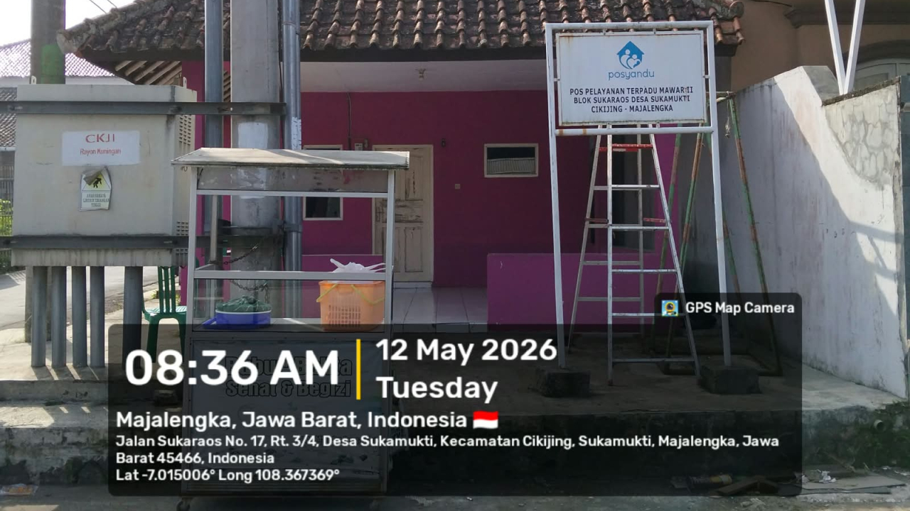 Rehabilitasi Posyandu Desa Sukamukti Tingkatkan Layanan Warga
