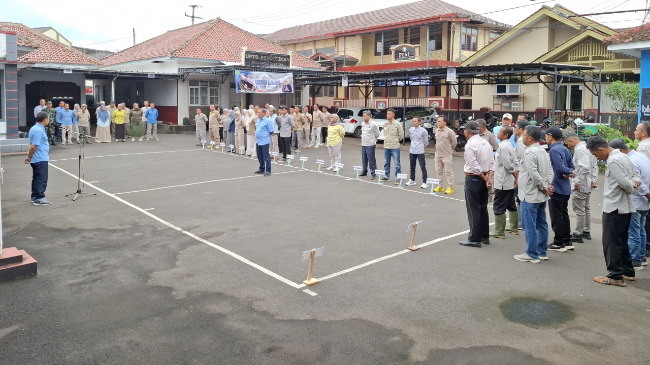 Apel Rutin, Desa Sukamukti Hadir di Kecamatan Cikijing
