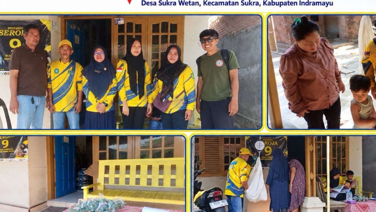 Giat Posyandu Seroja 9 Dusun Sukra Wetan Kembali Lagi
