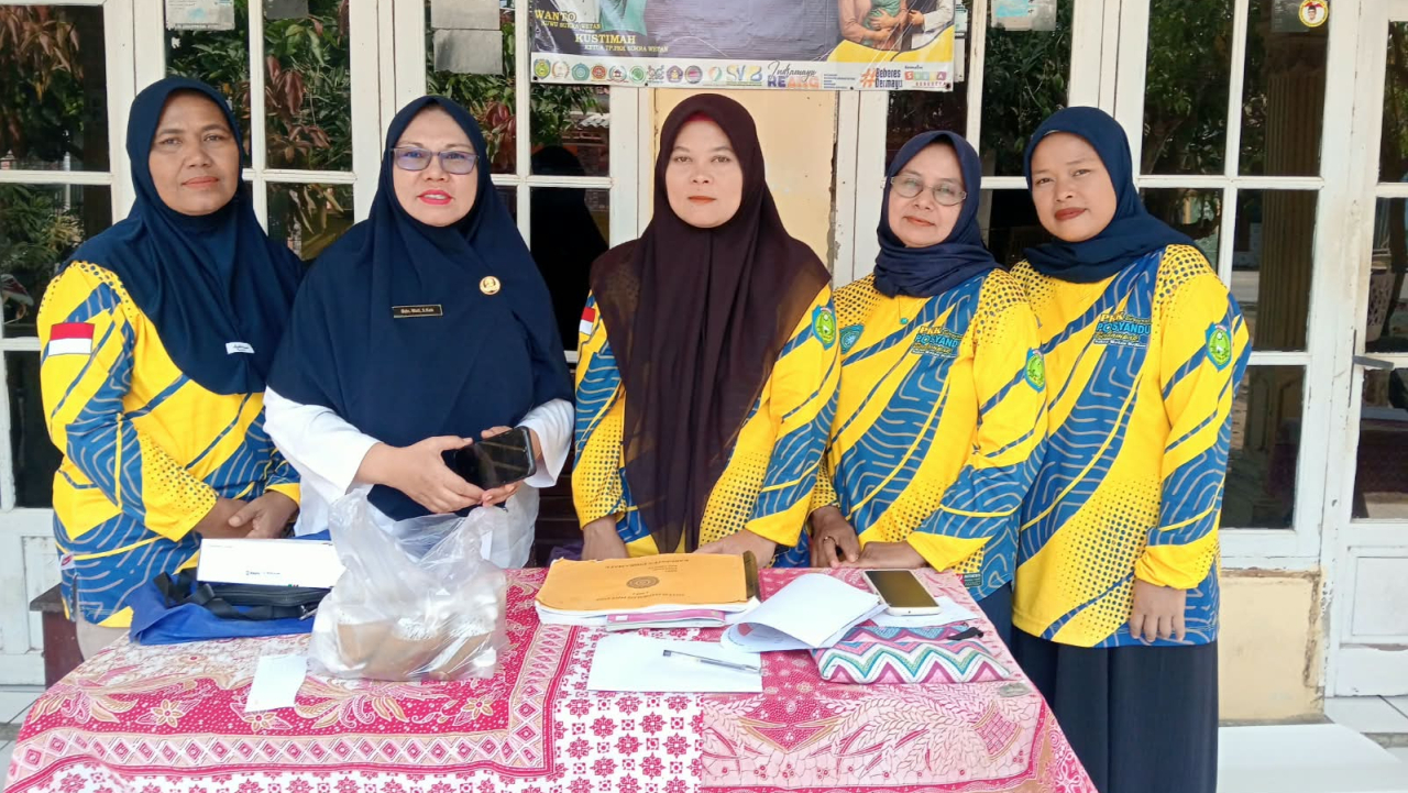 Giat Posyandu Seroja 7 Dusun akedung Mulya