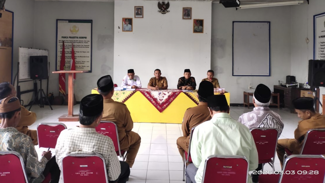 Rapat Persiapan Pengumpulan Zakat, Infak, dan Sedekah (ZIS) Ramadhan 1447 H / 2026 M