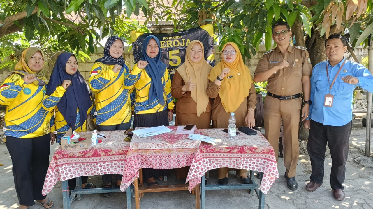 Giat Posyandu Seroja 5 Dusun Kedung Dawa