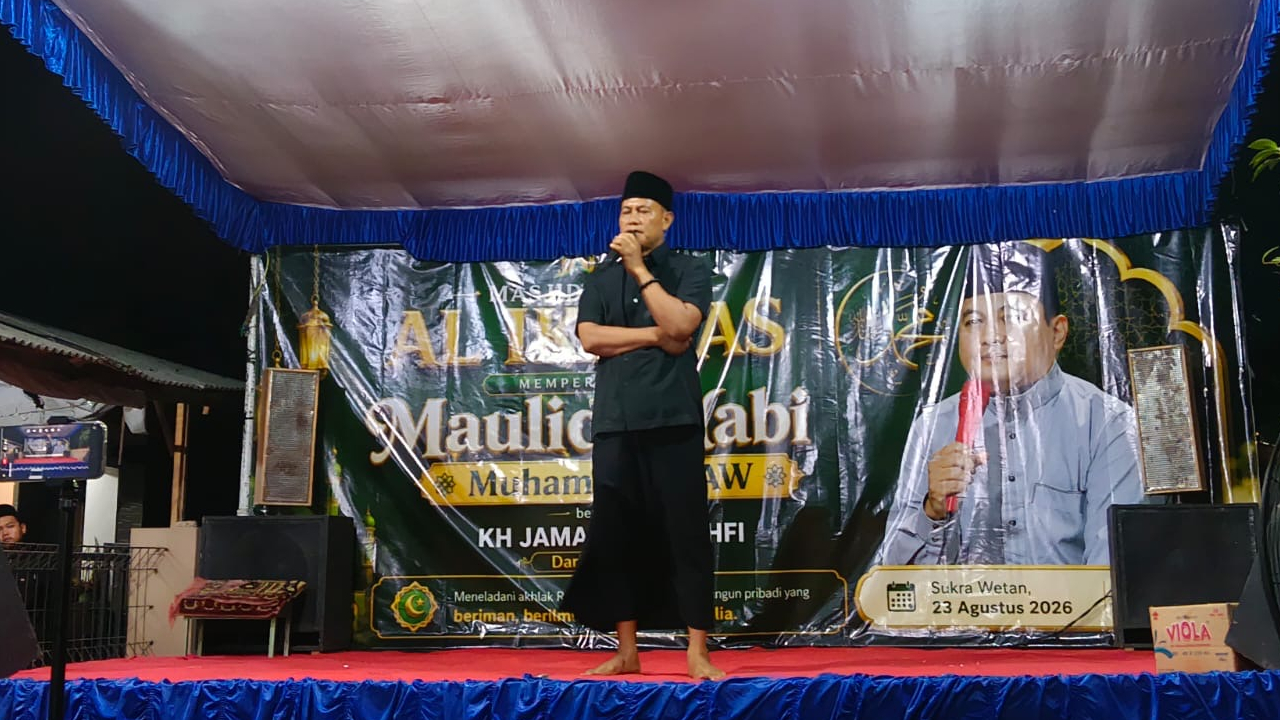 Acara Maulid Nabi Muhammad SAW di Masjid Jami Al-Iklhas