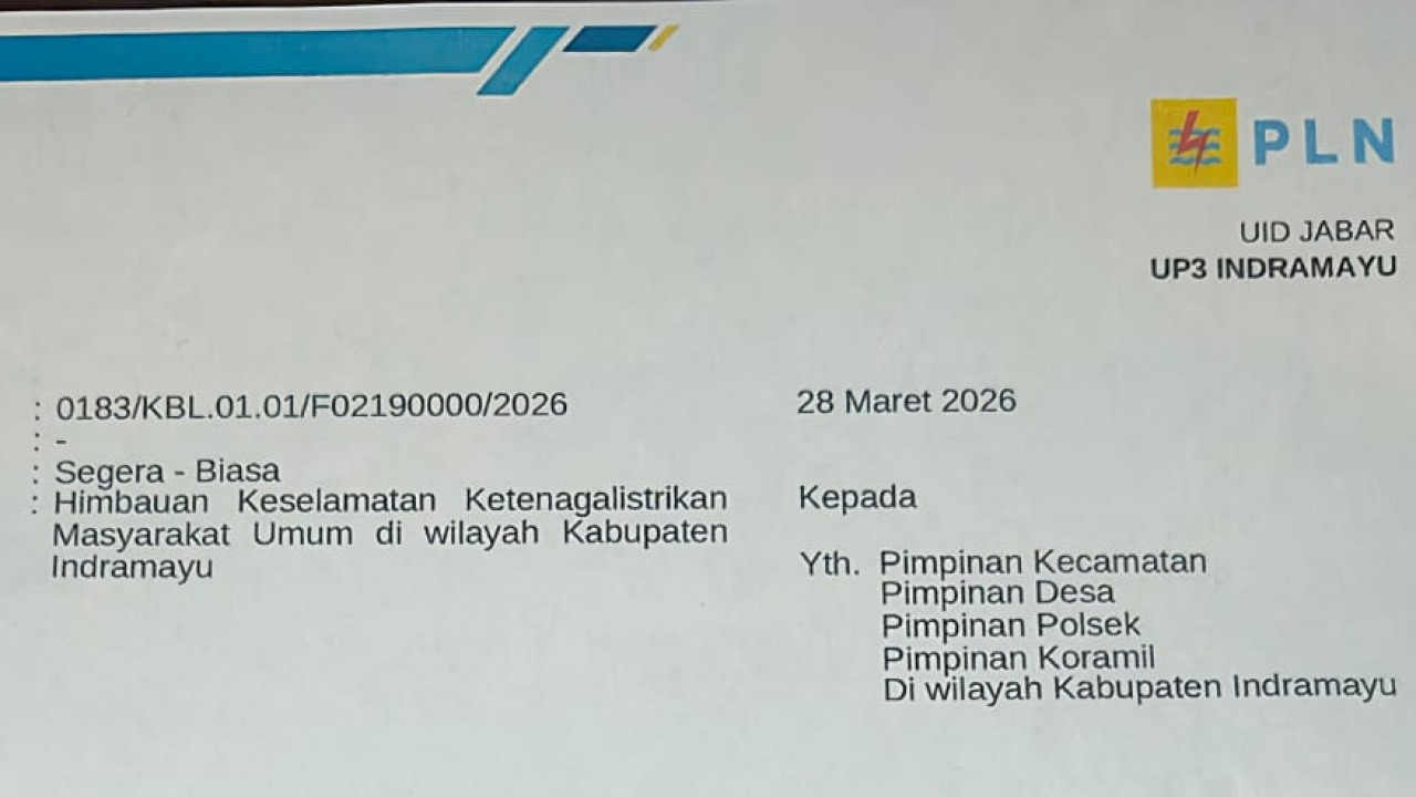Himbauan Keselamatan Listrik Untuk Warga Sukra Wetan