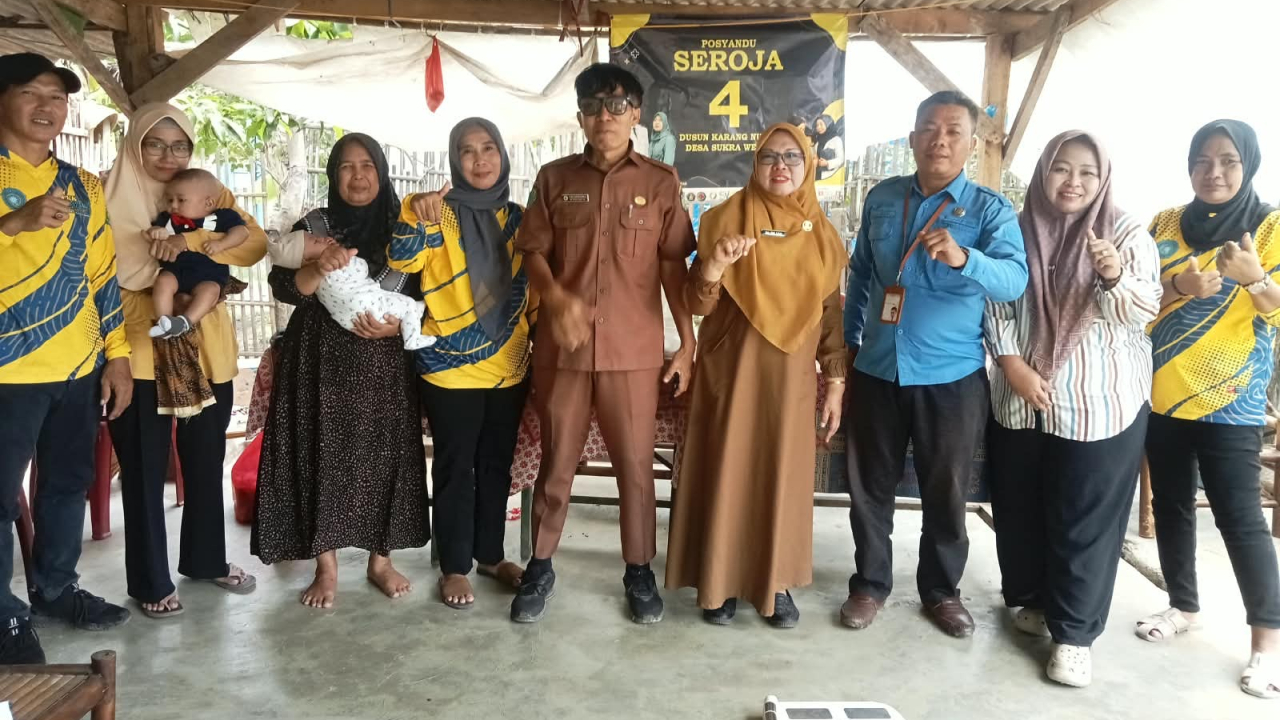 Giat Posyandu Seroja 4 Dusun Karang Nunuk