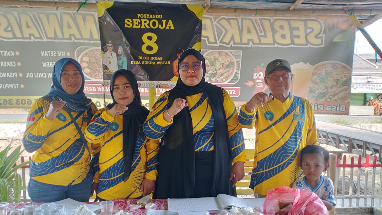 Giat Posyandu Seroja 8 Blok Irgas