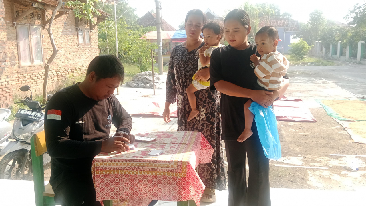 Posyandu Seroja 6 Dusun Kedung Mulya tempat Balai Musyawarah
