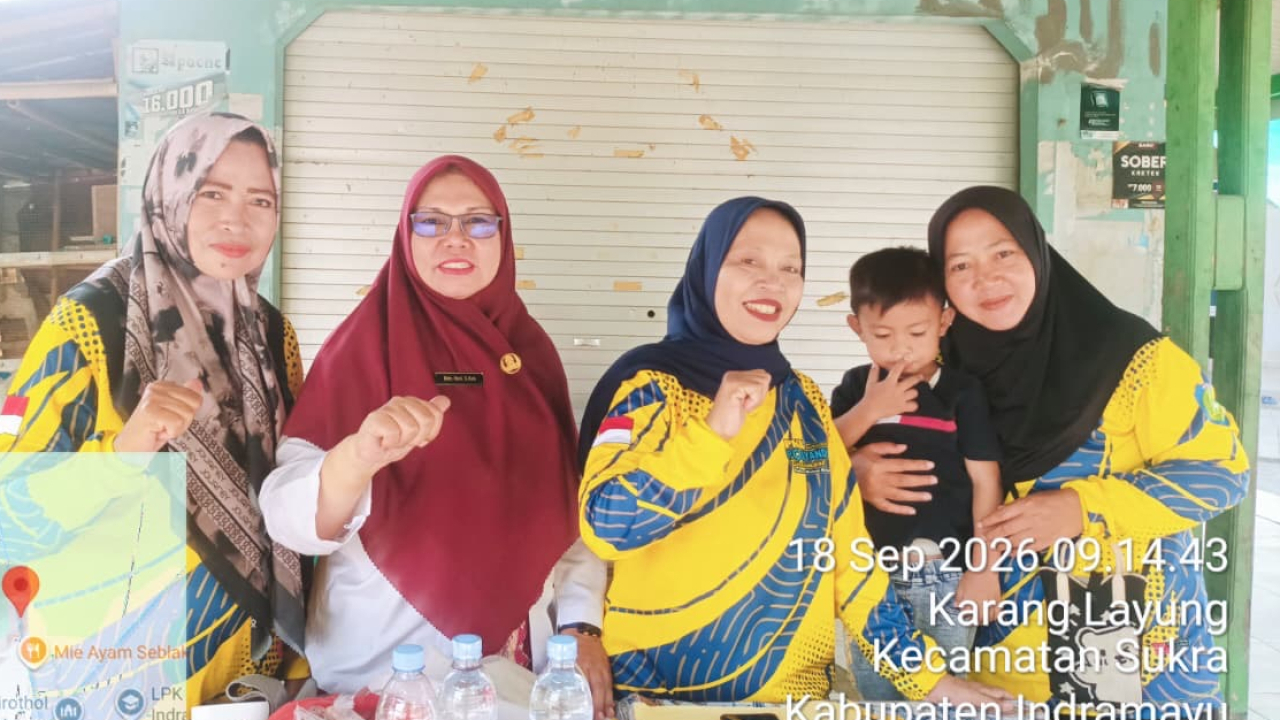 Giat Posyandu Seroja 10 Blok Cilengkreng