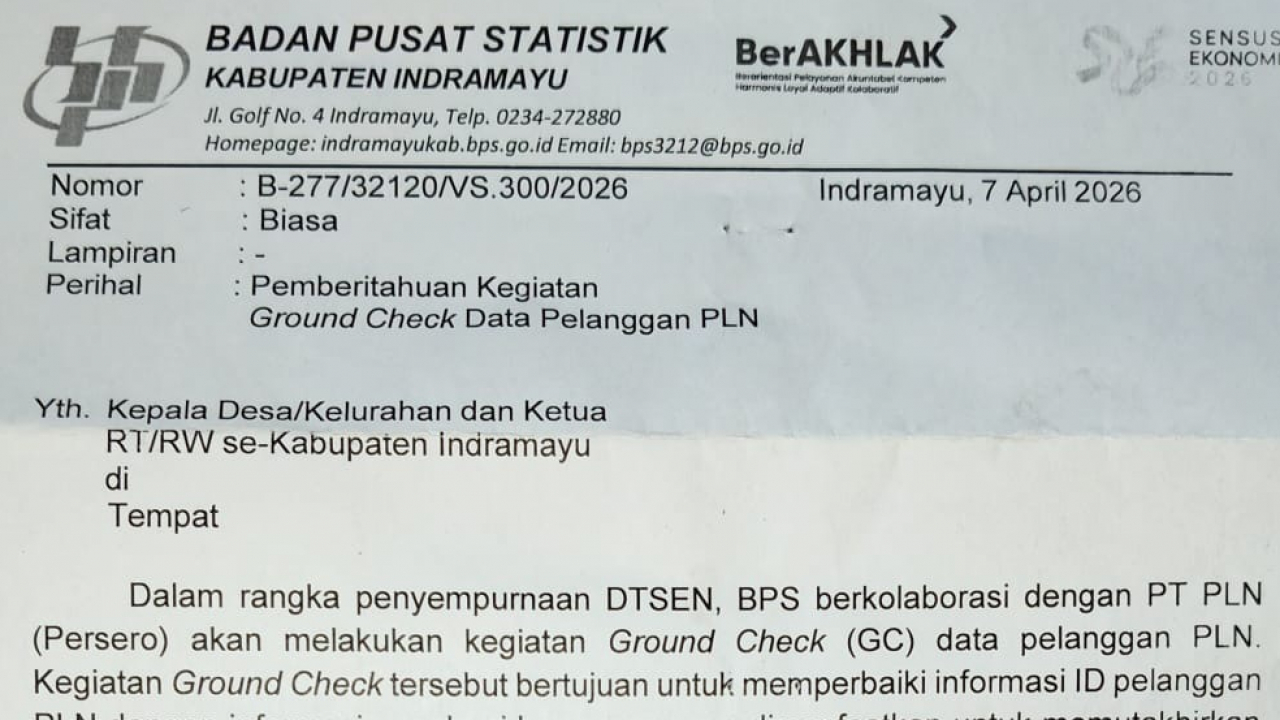 🗣️Info Untuk Warga Sukra Wetan