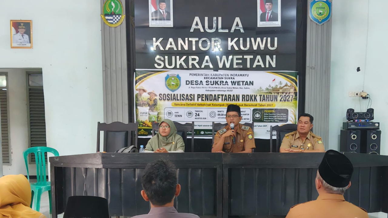 Sosialisasi Pendaftaran RDKK Tahun 2027