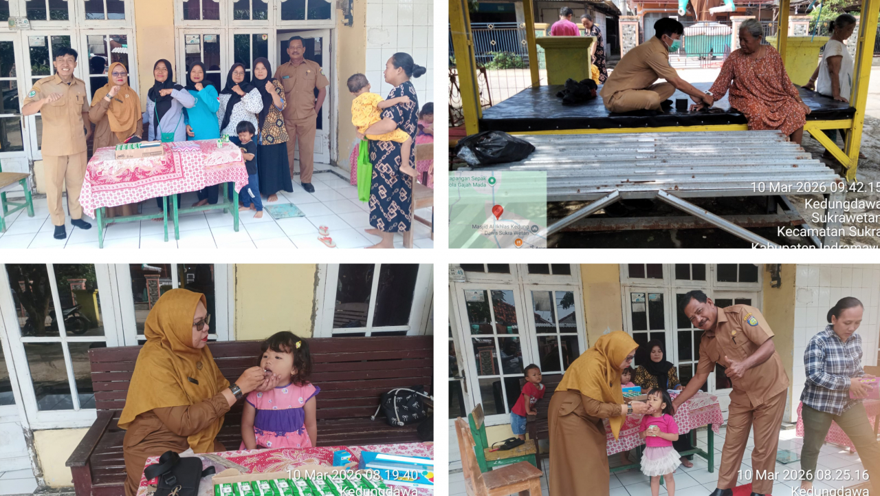 Kegiatan Posyandu Seroja 7 - Dusun Kedung Mulya