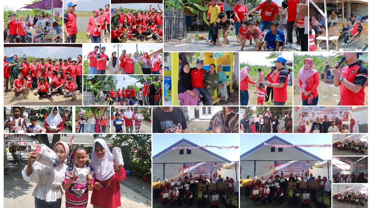 Perayaan HUT RI ke-80 Desa Sukra Wetan