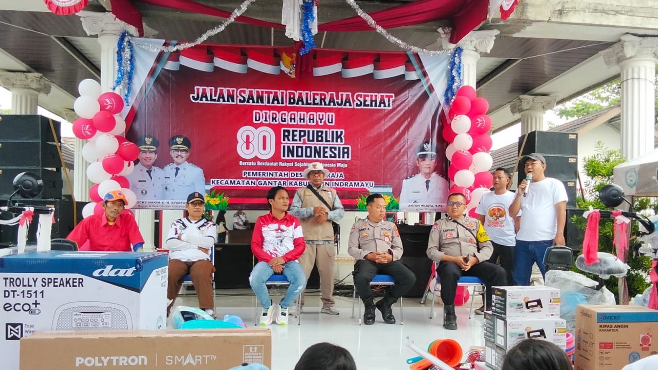 Meriahnya Memperingati Hari Kemerdekaan di Desa Balereja