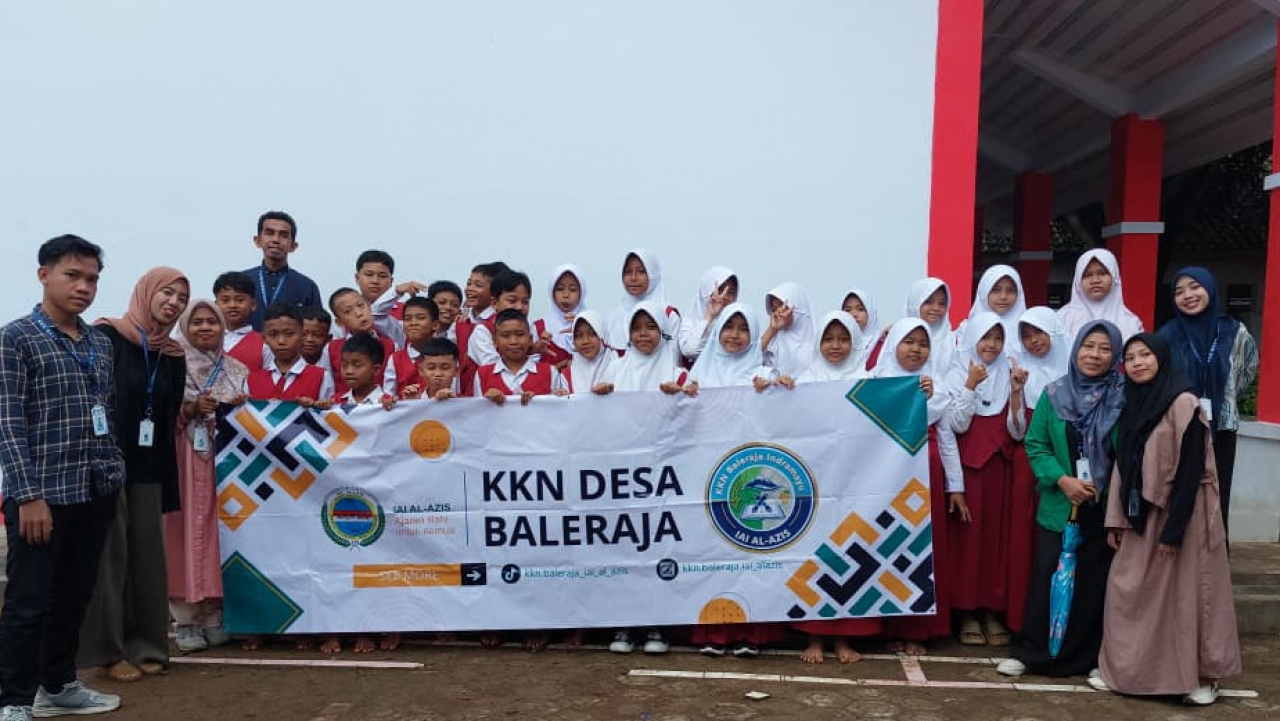 Cek Berat dan Tinggi Badan, Siswa SD Cadas Ngampar Antusias Ikuti “Nutrition Track” KKN IAI Al-AZIS