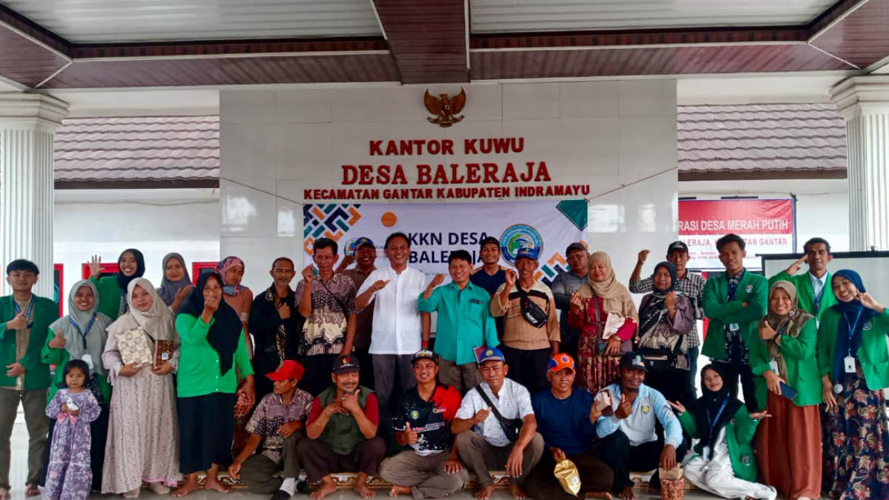 Dari Sekam Padi hingga Tangis Haru: Puncak Perpisahan KKN IAI Al-AZIS 2026 di Desa Baleraja Penuh Makna