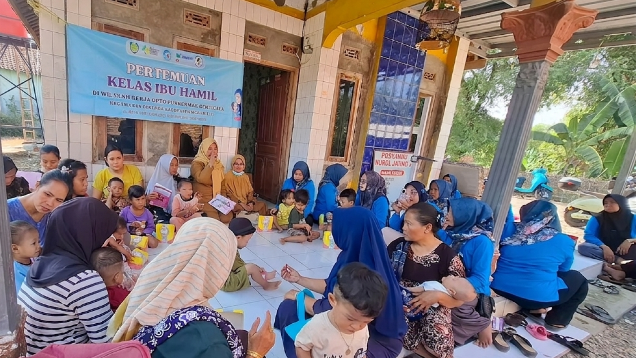 PEMERINTAH DESA CANGKO GELAR PERTEMUAN KELAS IBU HAMIL DAN BALITA GUNA CEGAH STUNTING