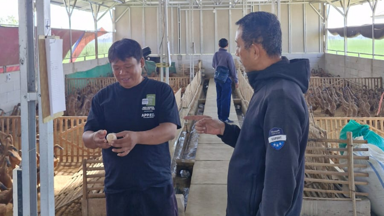 Monitoring dan Evaluasi BUMDes Ketahanan Pangan Desa Cangko