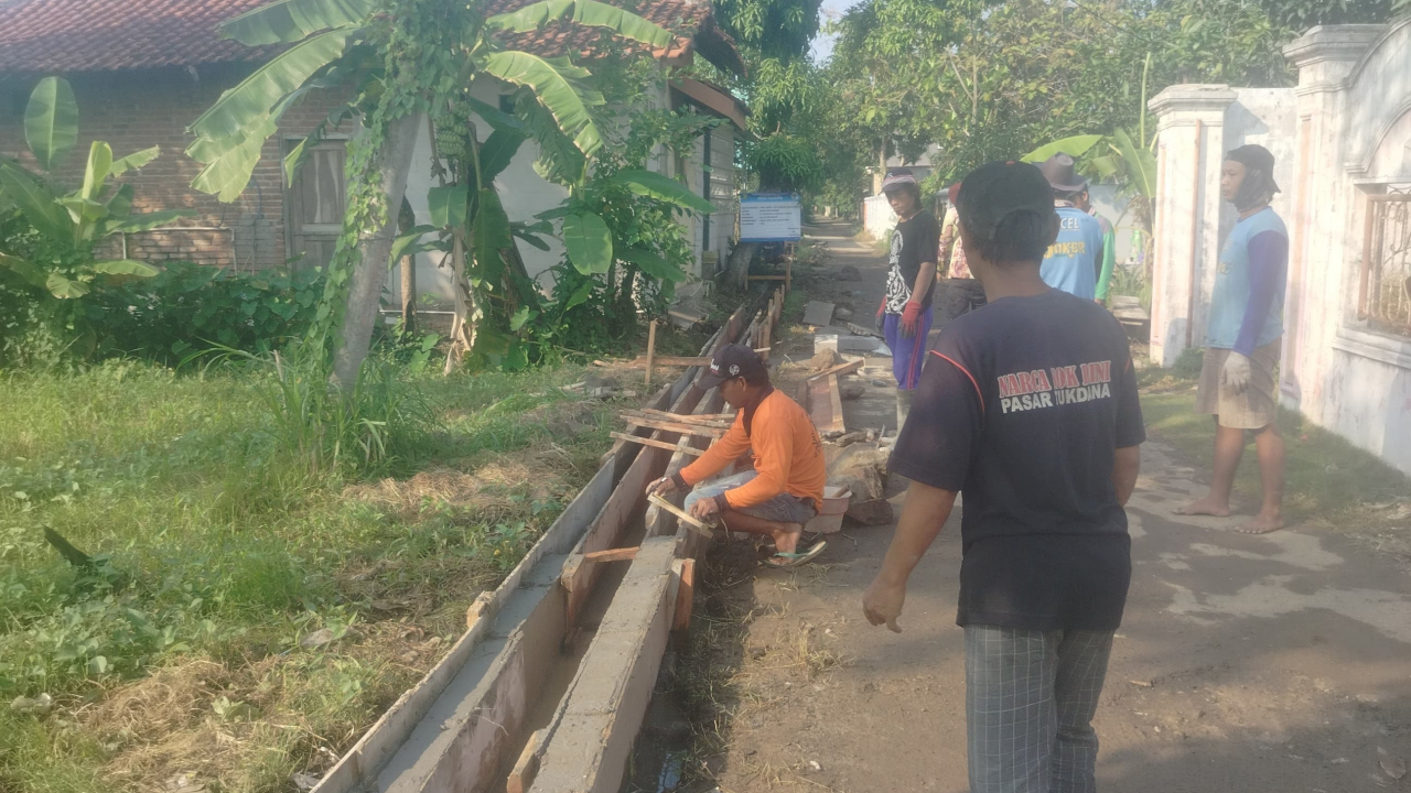 Optimalisasi Drainase di Blok Jatilawang, Desa Cangko: Upaya Peningkatan Sanitasi dan Mitigasi Perubahan Iklim Melalui Dana Desa Tahun 2025
