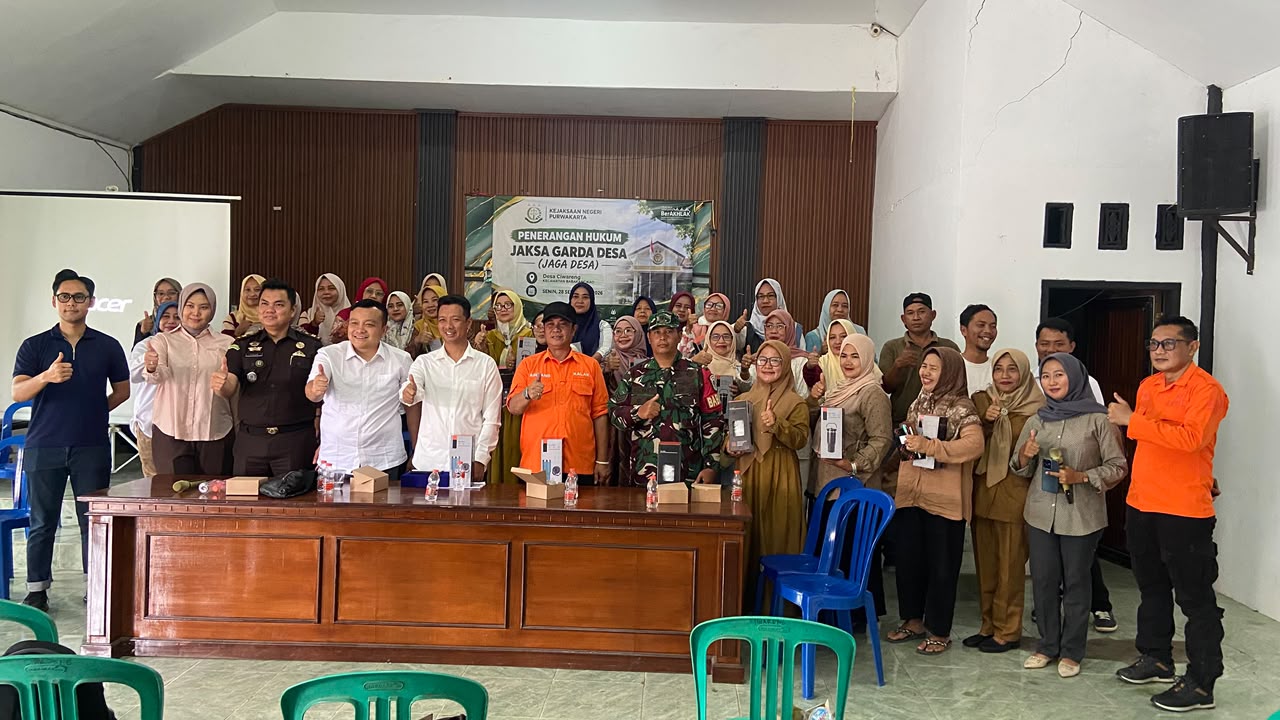 Sosialisasi Tentang Penerangan Hukum Jaksa Garda Desa (Jaga Desa)