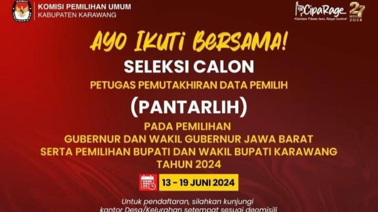 PENDAFTARAN PANTARLIH DI DESA CIMAHI
