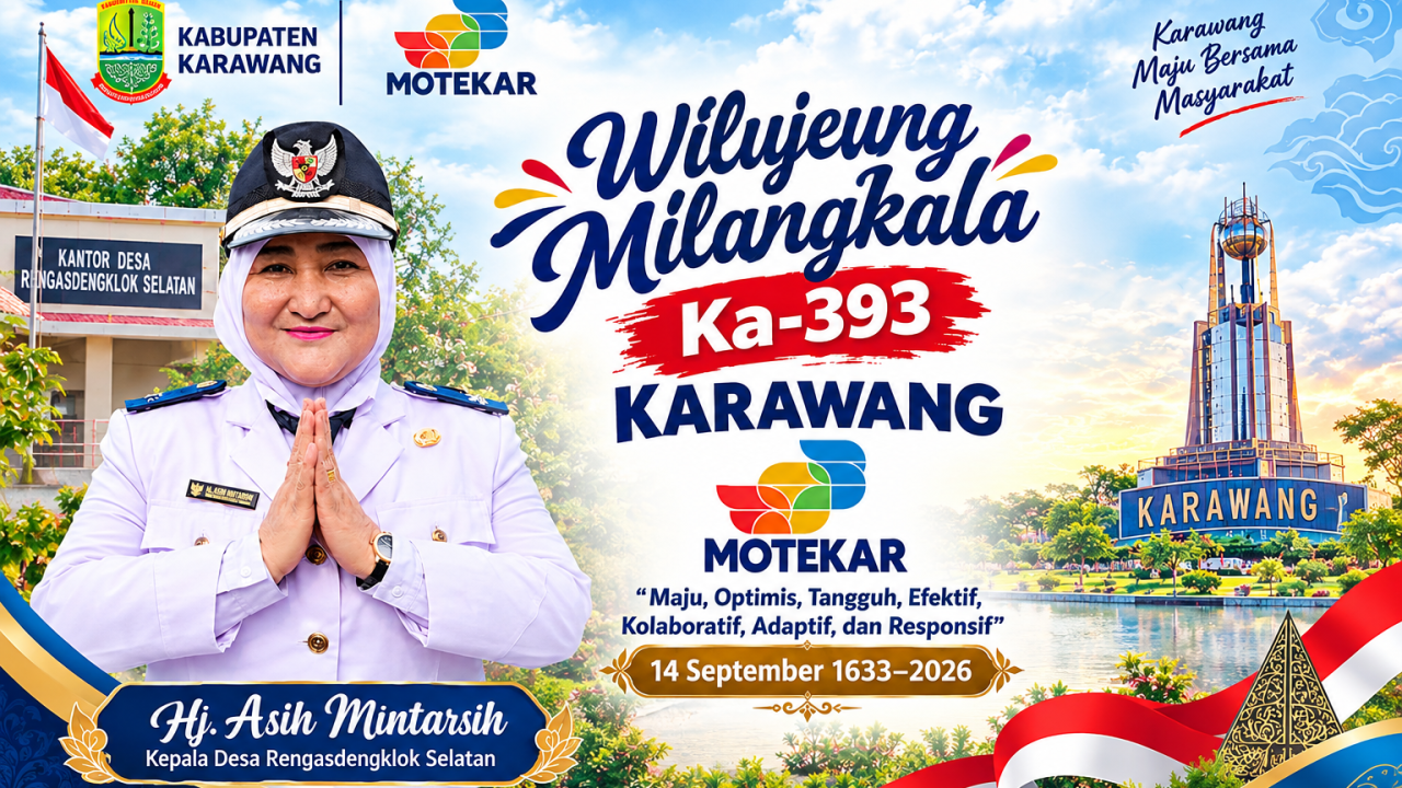 Wilujeng Milangkala Kabupaten Karawang yang ke-393