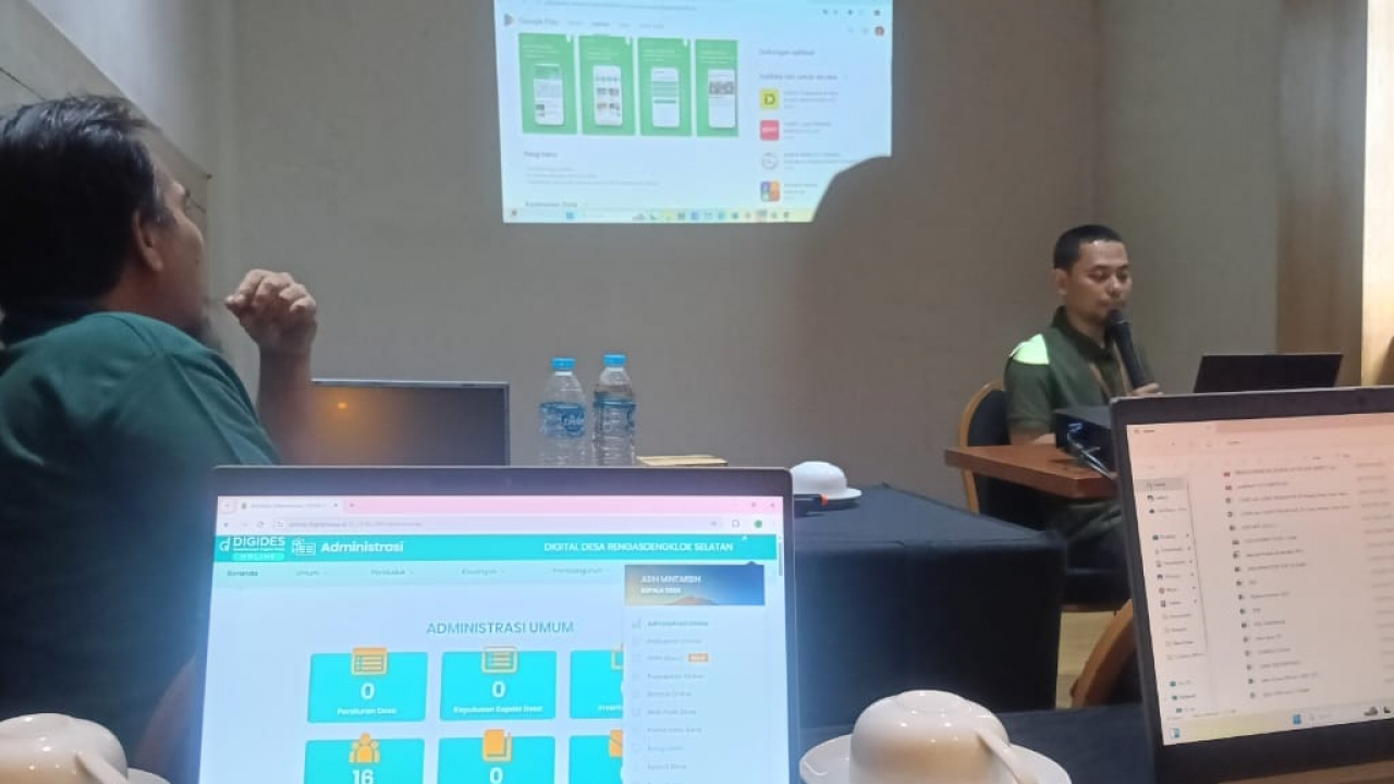 Bimbingan Teknis Pelatihan Digides di Desa Rengasdengklok Selatan